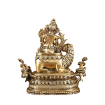 Brass Tara Devi Lion Himalayan Goddess - Authentic Buddhist Statue | Jaipurio